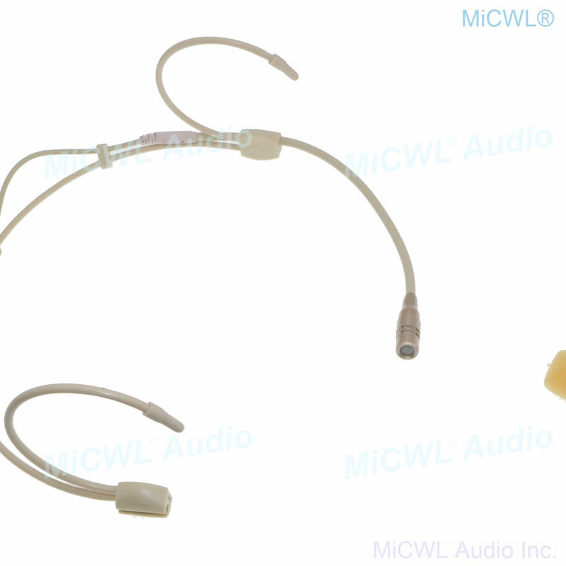 Double ear Cardioid Microphone for Sennheiser G2 G3 G4 Headset Wireless System - MiCWL Audio Inc