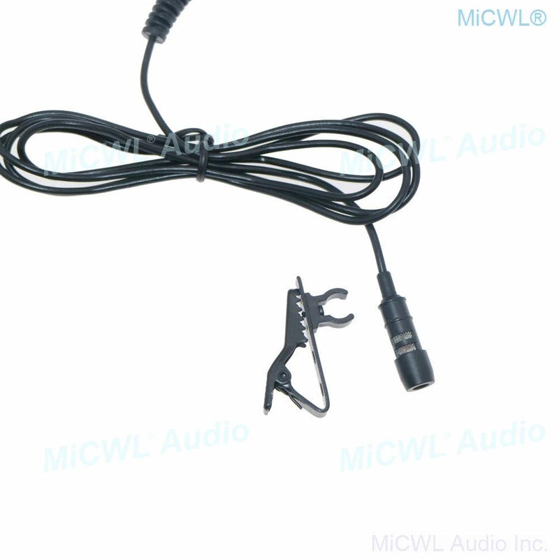 Tie Clip-On Lavalier Microphone For Sennheiser G2 G3 G4 Wireless Standard 3.5mm Jack PC Laptop Camera New Version Mic - MiCWL Audio Inc