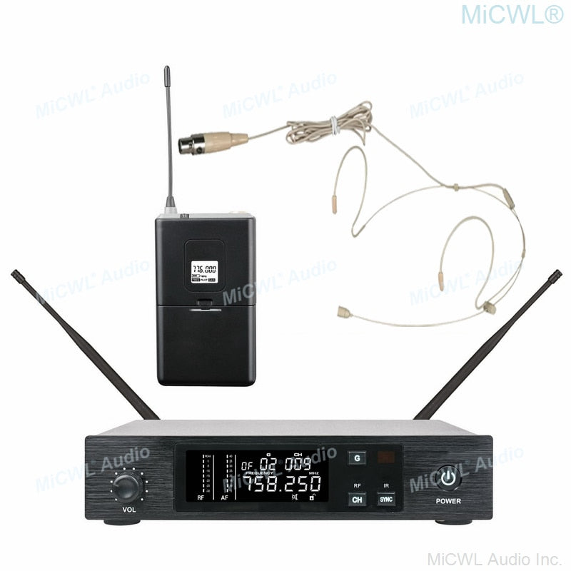 New QLXD4 High Quality UHF Profeesional Wireless Microphone System Beta58 Dual Stage Performances Radio Microfones