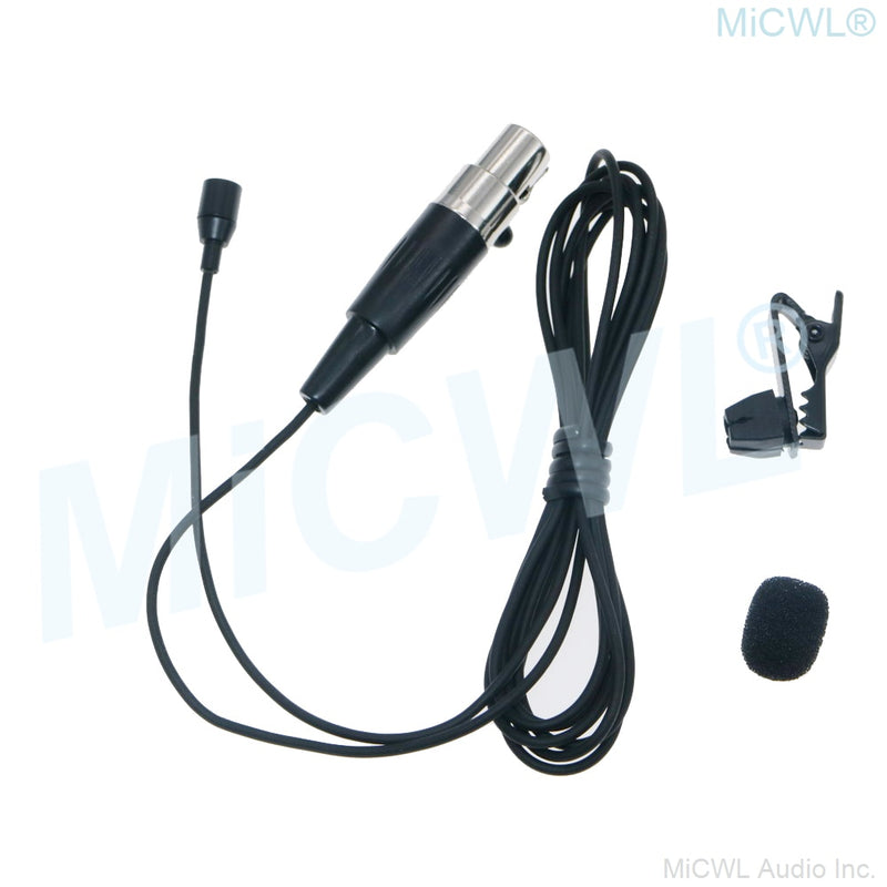 Super Miniature Hidden Clip-On Lavalier Microphones For Shure ULX SLX PGX GLX QLX KCX Wireless Mic System Mini TA4F