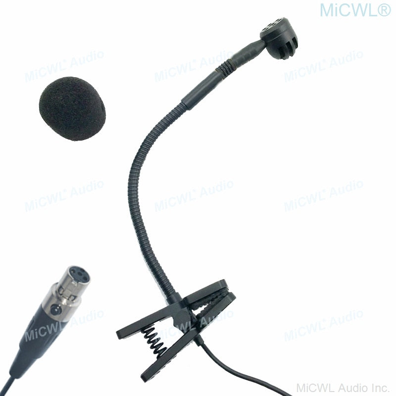 e908 Cardioid Music Instrument Gooseneck Microphone for Shure TA4F AKG Samson TA3F Wireless BeltPack Transmitter Mic Sets