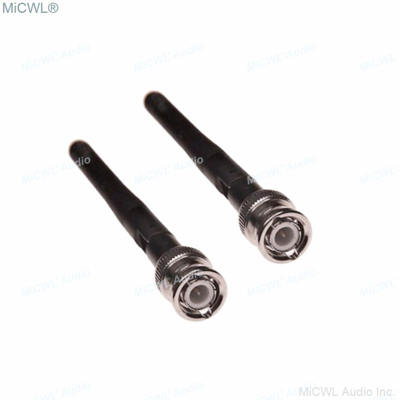 Pair BNC Antennas for Sennheiser EW EM 100 300 500 G1 G2 G3 G4 series and SR G1 G2 G3 G4 IEM G3 G4 Wreielss Receiver Host