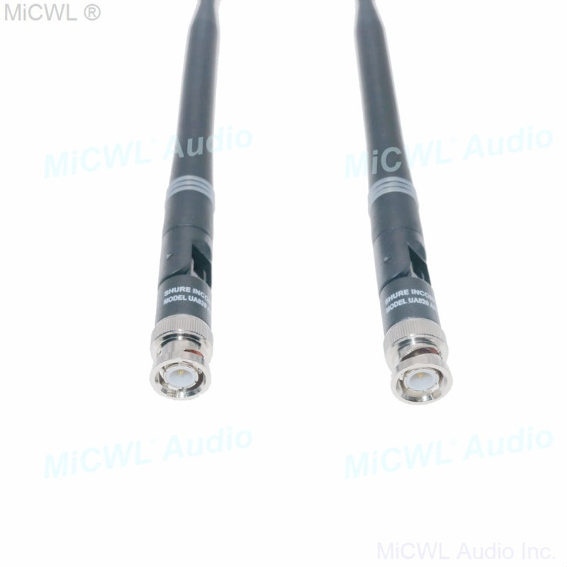 2pcs Screw Bayonet BNC Antenna Aerial for Shure ULX SLX UR24D Sennheiser G2 G3 G4 Wireless Receiver - MiCWL Audio Inc