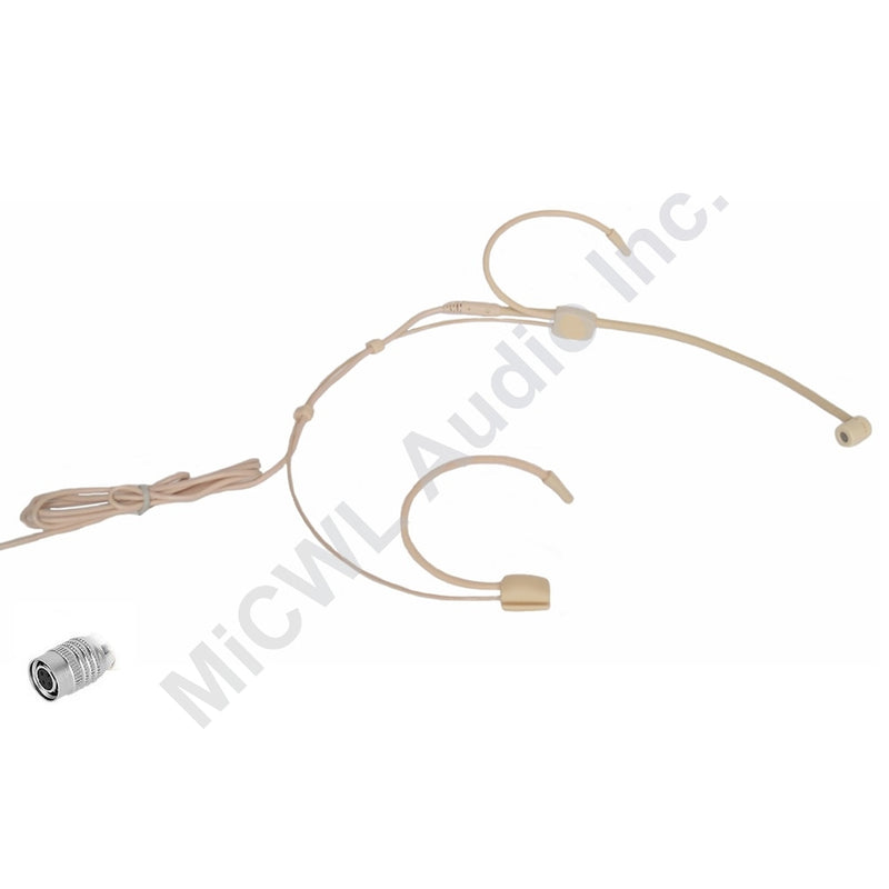 New 2019 arrival Dual Ear Hook Mic Headworn Headset Head Microphone For Shure Sennheiser AKG Audio Technica XLR 3PIN TA3F