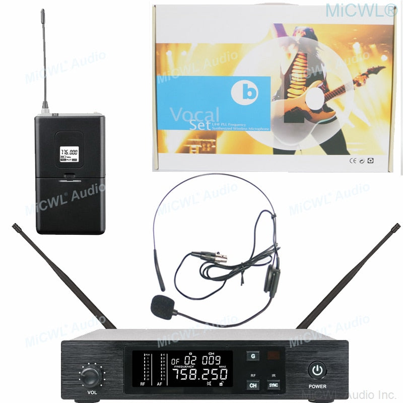 New QLXD4 High Quality UHF Profeesional Wireless Microphone System Beta58 Dual Stage Performances Radio Microfones