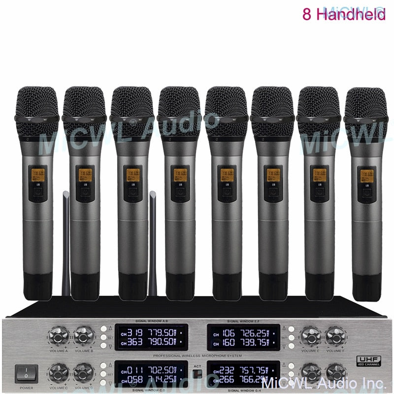 Pro 400 Channel CCS 900 Ultro Discussion Digital Wireless Microphone CCS-DL with 8 Cardioid Desktop Gooseneck Mic System