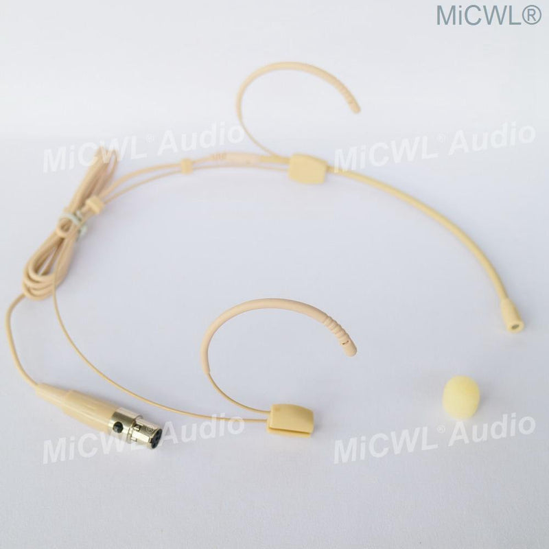 MiCWL Strong Headset Audio Microphone For Shure UR24D ULX SLX PGX QLX Professional Music Wireless Mics System