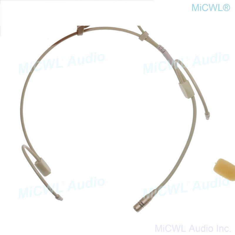 CS90 Wireless Stage Singing Voice Ear Hook Headset Cardioid Microphone ACT for MiPro Wireless BeltPack Transmitter 4Pin Lock