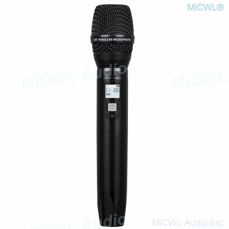 MiCWL Digital Wireless 8 Handheld Cardioid Dynamic Microphone Karaoke System 8 XLR 3Pin 6.35mm Mix Output 8 Antenna