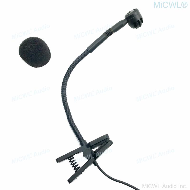 Instrument Musical Condenser Microphone Cardioid  TA4F 4Pin Connector For Shure Wireless System and Mixer Sound Console