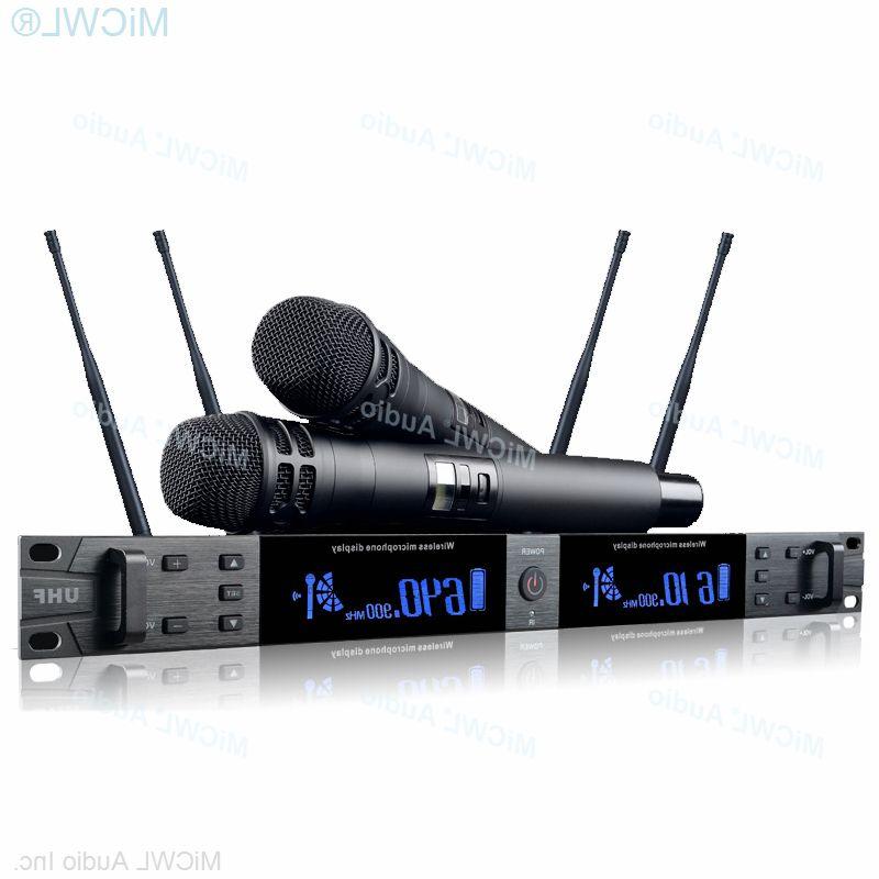 Pro QLXD Bigger LED Screen UHF Wireless Dual KSM8 Microphone System High Quality SKM9000 Beta58 Headset Audio Microfones