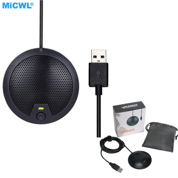 Omnidirectional USB Desktop Microphone Laptop Computer Live Web NetMeeting Conference Mic Mike