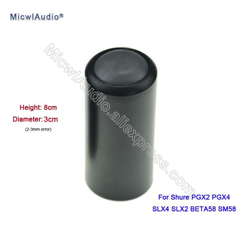 Handheld Microphone Cover Cup Screw on Cap For Shure PGX2 PGX4 SLX4 SLX2 BETA58 SM58 Wireless Replacement SLX PGX 3pcs