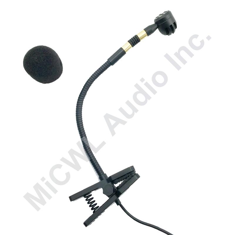 QLX UHF Digital Wireless Instrument Cardioid Microphone Karaoke Stage Performance Gooseneck Instruments Mic MiCWL D100