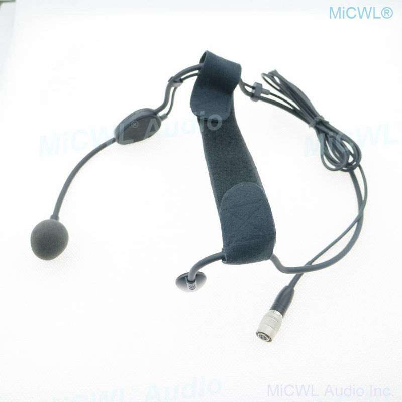 Black ME3 Headset Microphone For Audio Technica Music Wireless Condenser Mics System