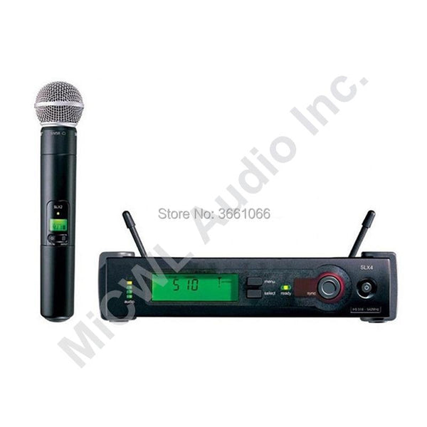 Brand New MiCWL slx24 slx24/beta58 sm beta 58 KTV Stage Performance Wireless Handheld Vocal Microphone System