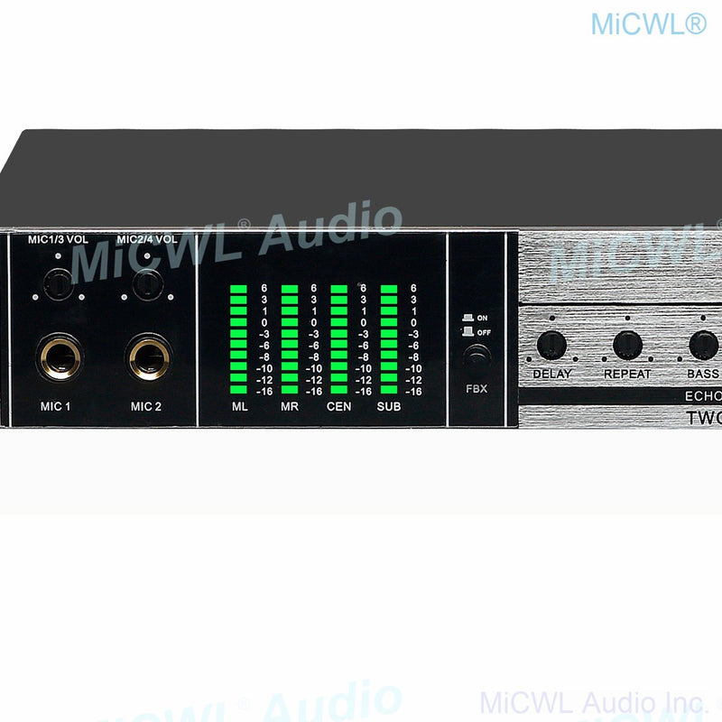 Professional Effector Audio Effects Processor Wireless Wired Microphone USB Digital Sound PreAmps X8