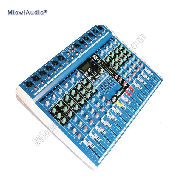 Professional Sound Console Mixer Stage Meeting Stereo USB Bluetooth 24Bit 40KHz 6-Channel  8-Channel  10-Channel Reverberation