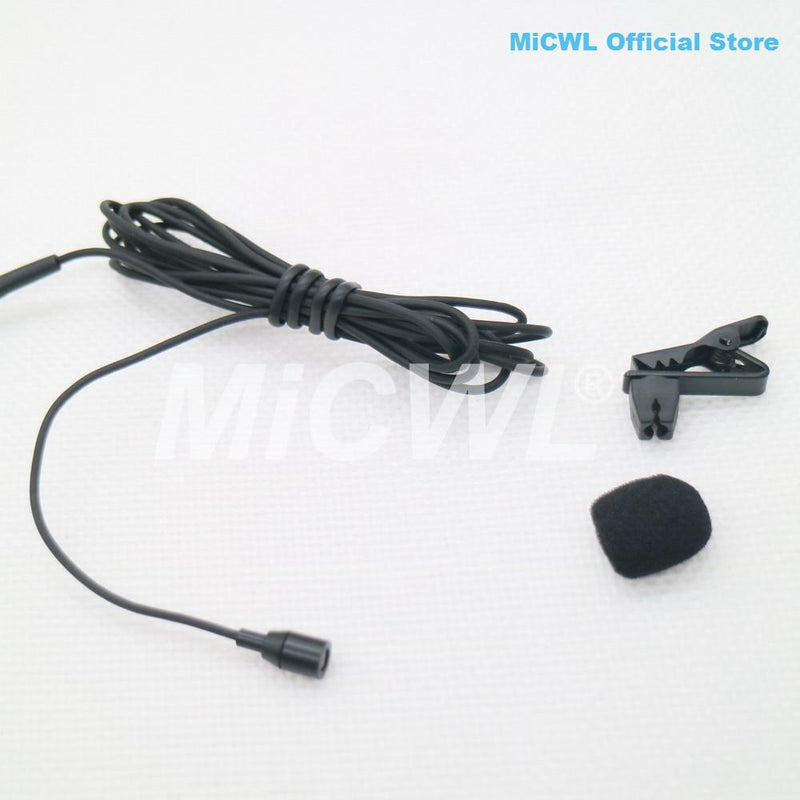 AVX2B Hidden Lavalier Lapel Microphone 3.5mm Stereo Lock For Sennheiser ew100 G2 G3 G4 Wireless BeltPack Transmitter Metal Plugs