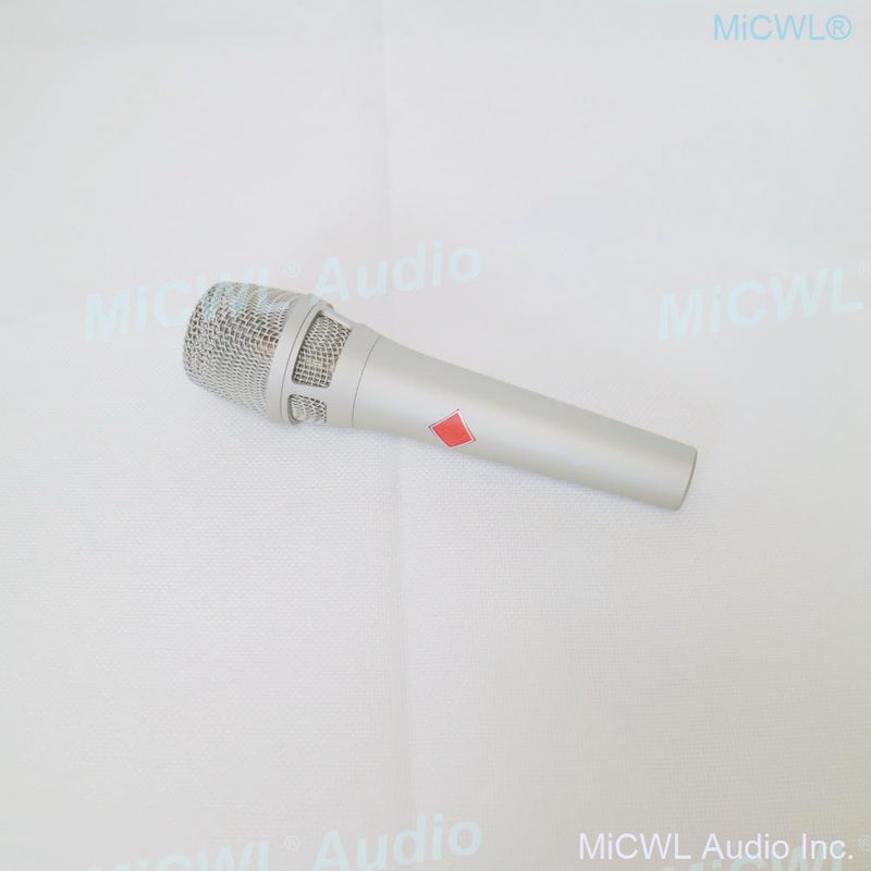 KMS105 Professional Condenser Microphone 48V Phantom Power Metal Handheld with XLR To 3.5mm Cable Support Karaoke Sing Chat Mic