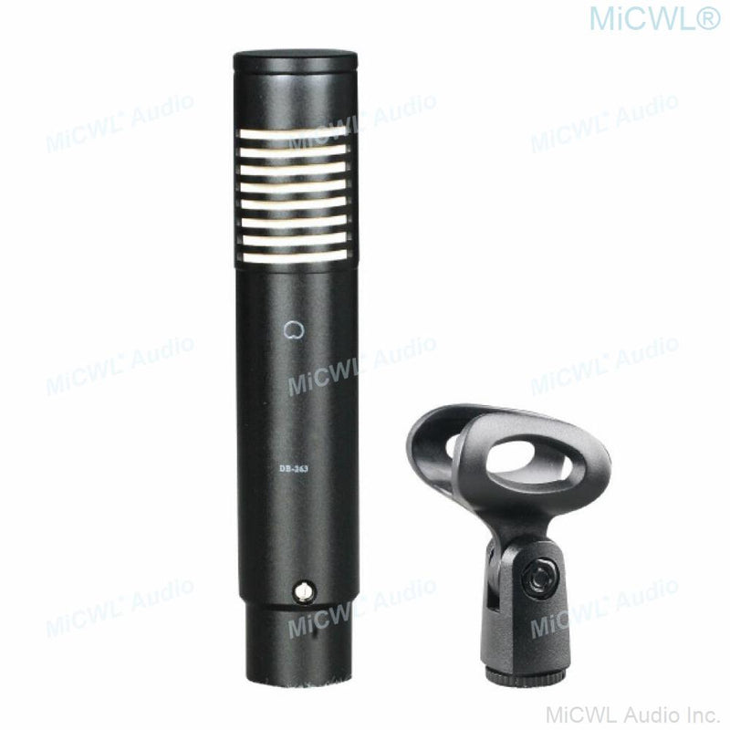 Pro Gold-Plated Diaphragm Condenser Microphone Overhead Mic Slim Pencil Studio Stage Conference Presidential Speeches Instrument