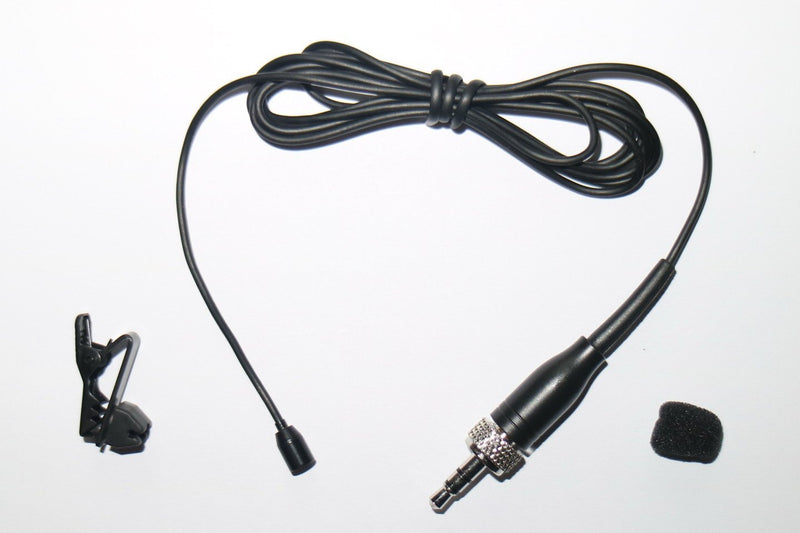 Professional WL185 Omnidirectional Lavalier Microphone for Sennheiser sk100 G1 G2 G3 G4 Wireless Black Color