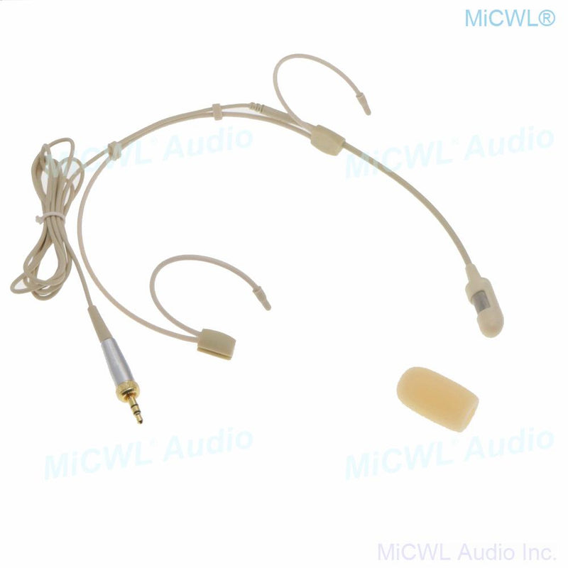 CS60 Cardioid Replace Original Headset Microphone For Sennheiser Wireless SK100 G2 G3 G4 Microfones System 3.5mm Lock