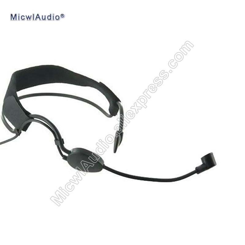 Headworn Condenser ME3 Microphone Headset For AKG Shure Senheiser and  Audio Technical Wireless MicwlAudio 005 Black