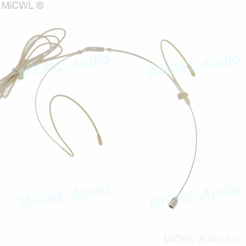 Hidden Authentic MiCWL Headset Audio Microphone For Sennheiser G2 G3 G4 G5 Wireless Mike System 3.5mm Jack Lock