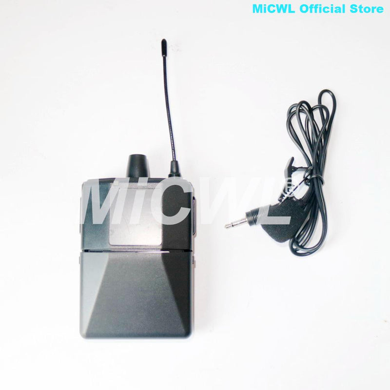 Very Portable 2 Channel Rechargeable Wireless Handheld Lavalier Karaoke Microphone System MiCWL TR2-H