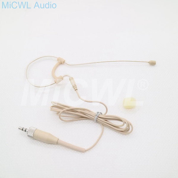 Single Hook Ear Condenser Microphone Omni-directional Head Worn Earphones For Shure AKG Samson Sennheiser Audio Technica Mipro