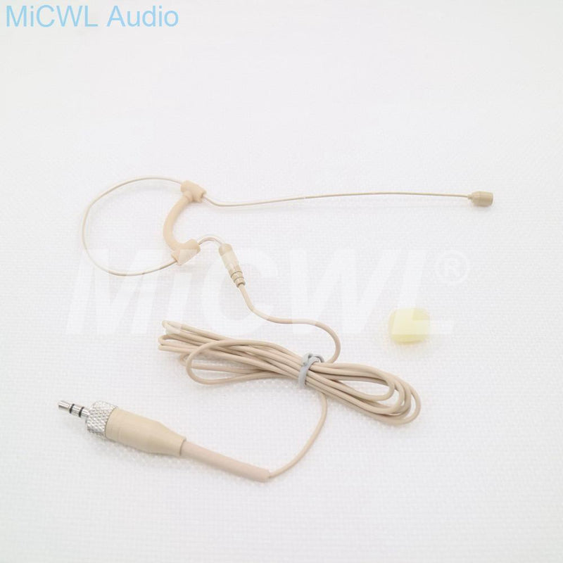 Single Hook Ear Condenser Microphone Omni-directional Head Worn Earphones For Shure AKG Samson Sennheiser Audio Technica Mipro