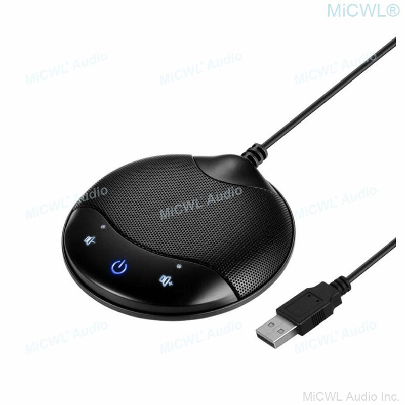 Professional USB Table Condenser Microphone Laptop PC Web Conferencing NetMeeting CISCO ZOOM Game Live Desktop Mike Mic