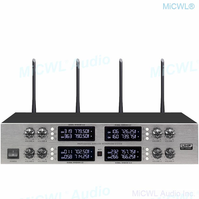 Pro 400 Channel CCS 900 Ultro Discussion Digital Wireless Microphone CCS-DL with 8 Cardioid Desktop Gooseneck Mic System