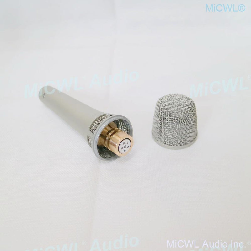 KMS105 Professional Condenser Microphone 48V Phantom Power Metal Handheld with XLR To 3.5mm Cable Support Karaoke Sing Chat Mic