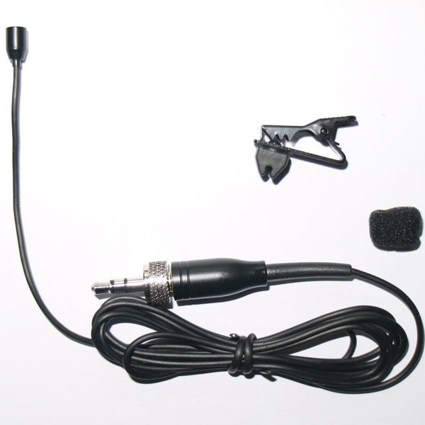 Professional WL185 Omnidirectional Lavalier Microphone for Sennheiser sk100 G1 G2 G3 G4 Wireless Black Color