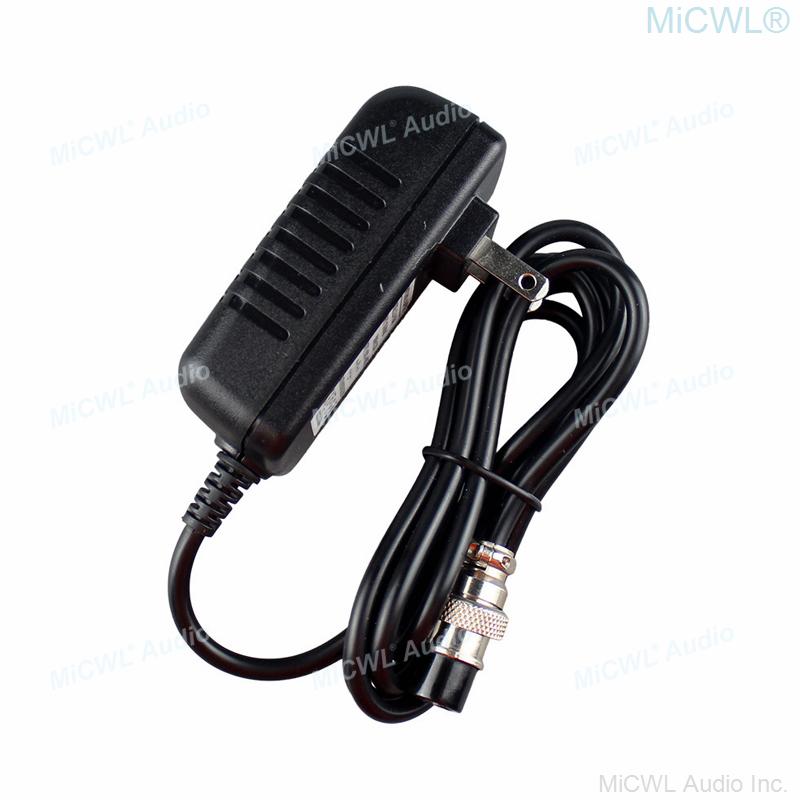 Mixer Power Adapter inout 110V-240V output DC15V and 48VDC 4Pin connector for sound console