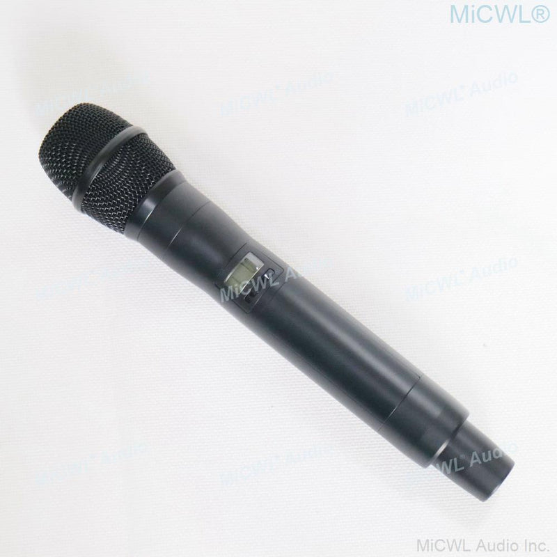 ACT-700 Dual Channel Professional Stage Performance Wireless Microphone System UHF True Diversity With Two Metal Handheld Mic