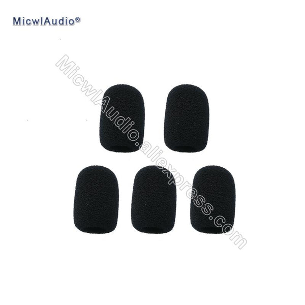 Elastic Sponge Cover  Shotgun Wind Protection for the Microphone 10mm Inner Diameter 30mm Length Black