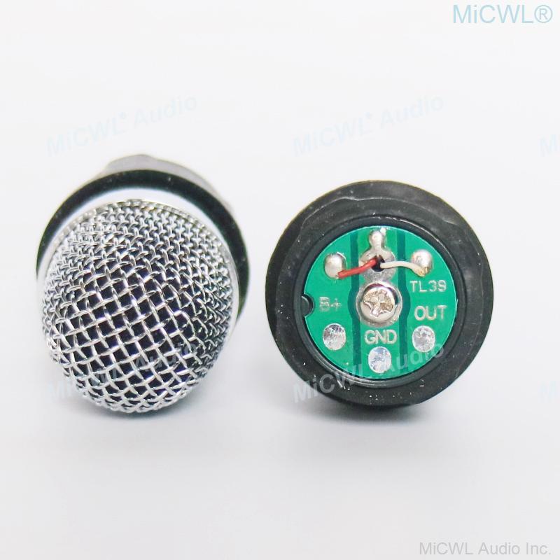 High Quality Condenser Microphone Capsule Cartridge Core for Wireless Wired Handheld Microphones DIY Replacement