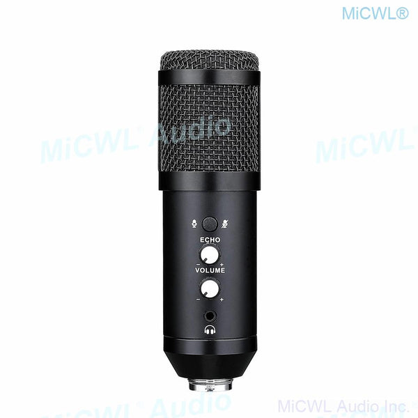 USB Condenser Microphone Kit Tripod Stand Microfone Cardioid Studio Recording Live KTV Karaoke Microphone for Laptop PC Computer