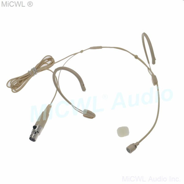 CS98 Earset Hook Headset Cardioid Microphone for Shure SLXD PGX SLX ULX QLX GLX Wireless BeltPack Face Head Mics