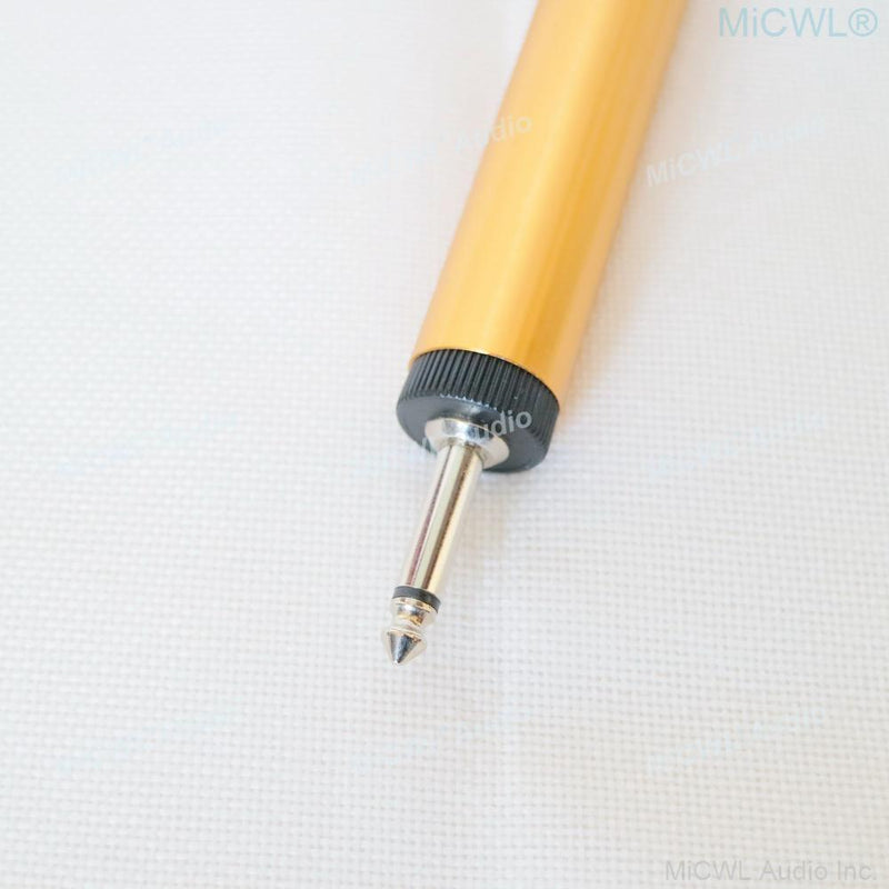 MiCWL A5 Music Instrument Microphones 3.5 mm To 6.5mm AA Battery Adapter Condenser Lavalier Lapel Mic Microfone 5m Cable