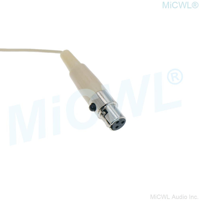 MiCWL C800 Headset Pro Microphone For AKG Samson Gemini Wireless BeltPack Mini XLR 3Pin TA3F Omnidirectional Mic