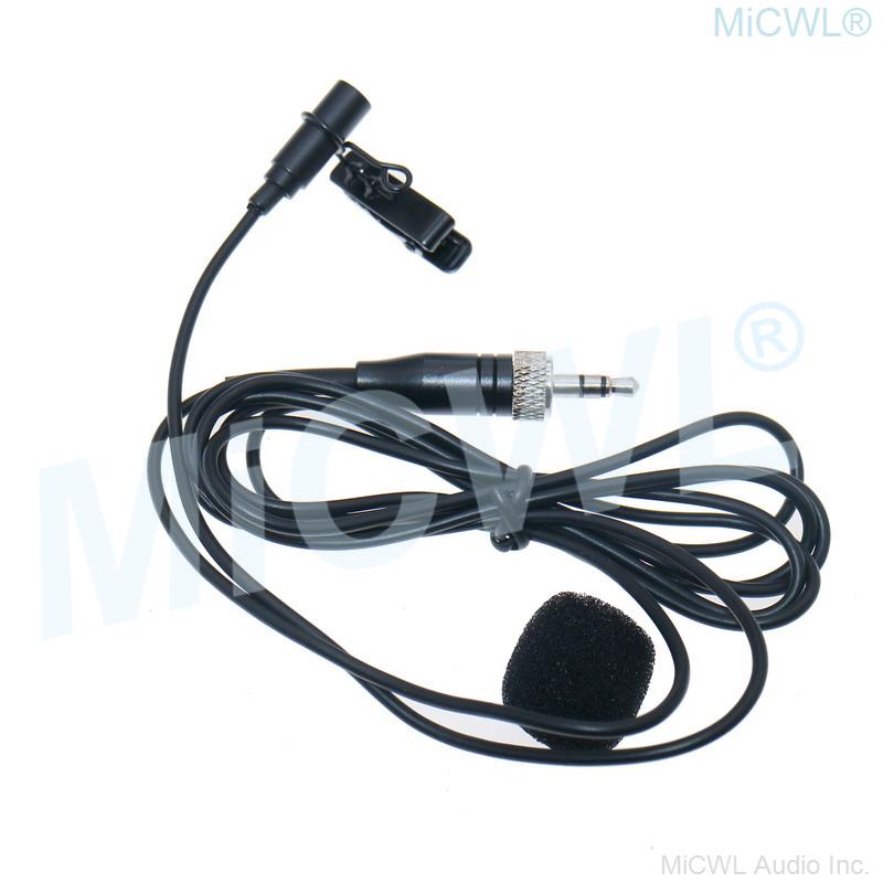 New Lavalier Lapel MK2 Microphone For Sennheiser G2 G3 G4 Wireless BeltPack Transmitter with Tie Clips