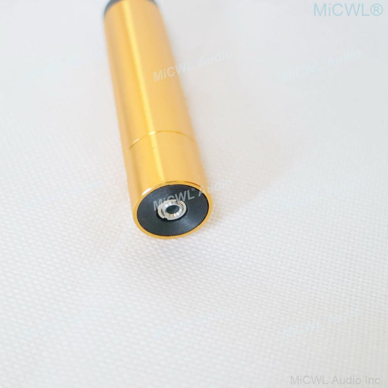 MiCWL A5 Music Instrument Microphones 3.5 mm To 6.5mm AA Battery Adapter Condenser Lavalier Lapel Mic Microfone 5m Cable