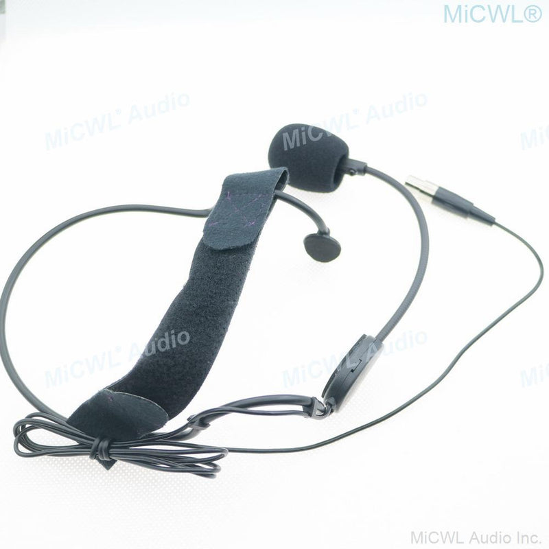 MiCWL ME3 Wireless Dynamic Microphone for Shure ULX SLX PGX UT QLX Headset Mics System mini TA4F