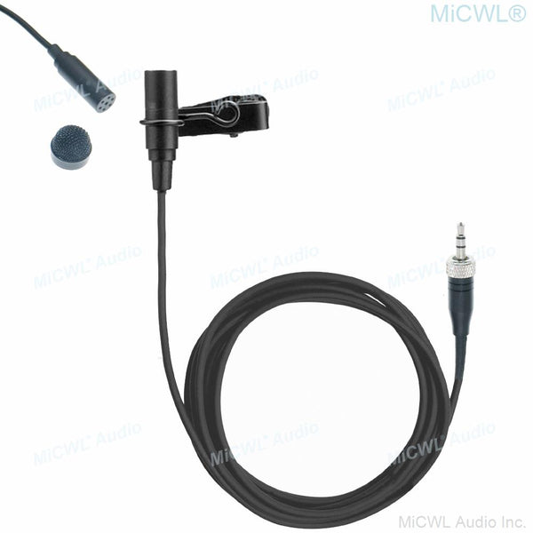 Professional ME2 Clip-On Lavalier Microphone For Sennheiser XSW AVX EW500 EW100 G3 G4 Audio Video Sound System Metal Wind Shield