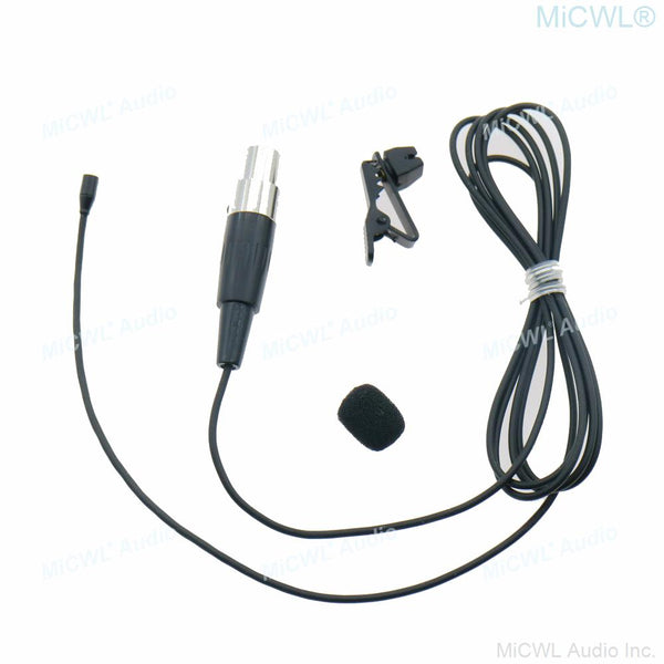 Super Miniature Hidden Clip-On Lavalier Microphones For Shure ULX SLX PGX GLX QLX KCX Wireless Mic System Mini TA4F