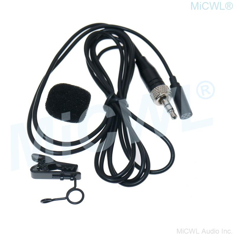 New Lavalier Lapel MK2 Microphone For Sennheiser G2 G3 G4 Wireless BeltPack Transmitter with Tie Clips